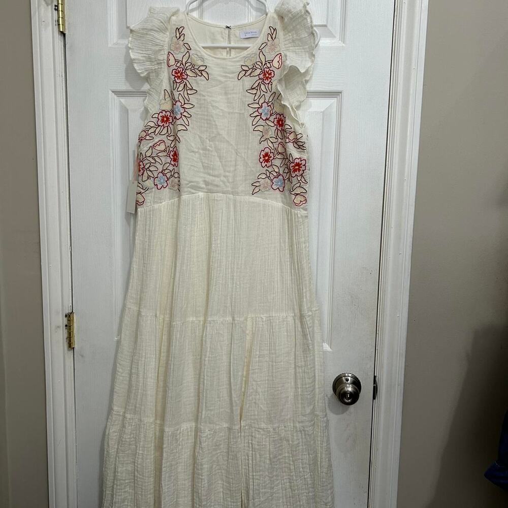 Tiered maxi dress
